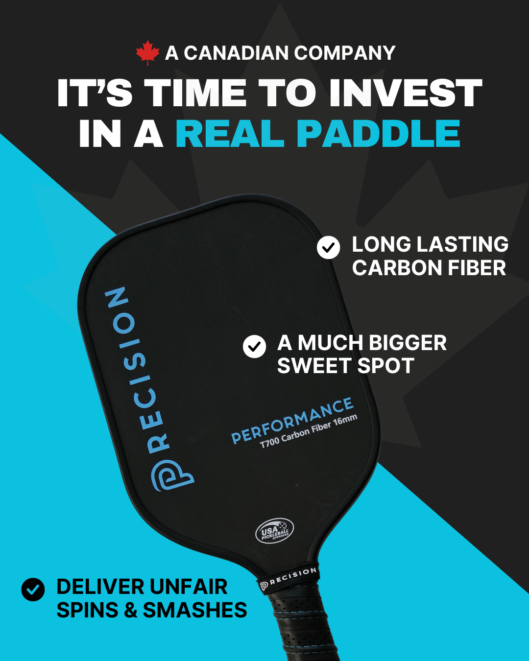 PRECISION PADDLE - PERFORMANCE